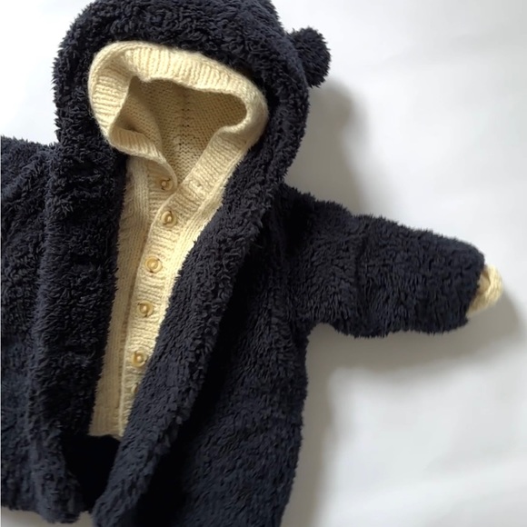 Petit Bateau Teddy Bear jacket 6M - Picture 2 of 3